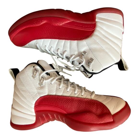 Nike Air Jordan 12 Retro Cherry Red Size 7.5M SZ 9W - Picture 1 of 16